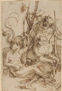 La familia del centauro de Albrecht Dürer